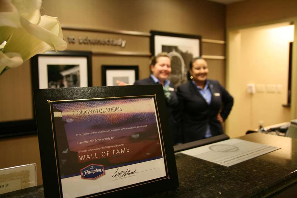 Hampton Inn Schenectady Downtown Interieur foto